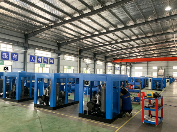 空壓機組裝區""